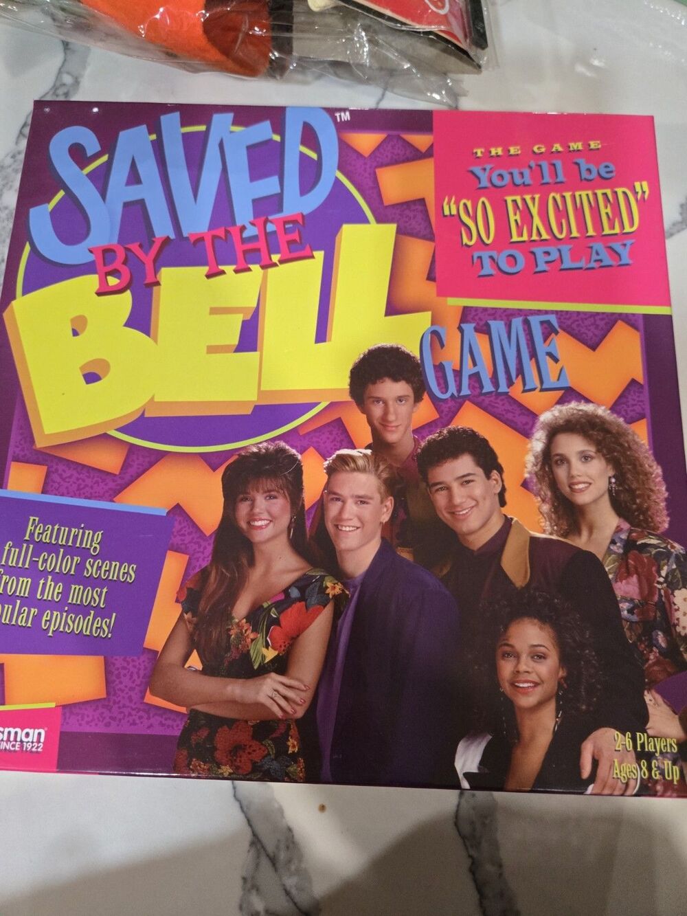 New Saved by the Bell Target Exclusive Board Game 90s Party Game Pressman SEALED